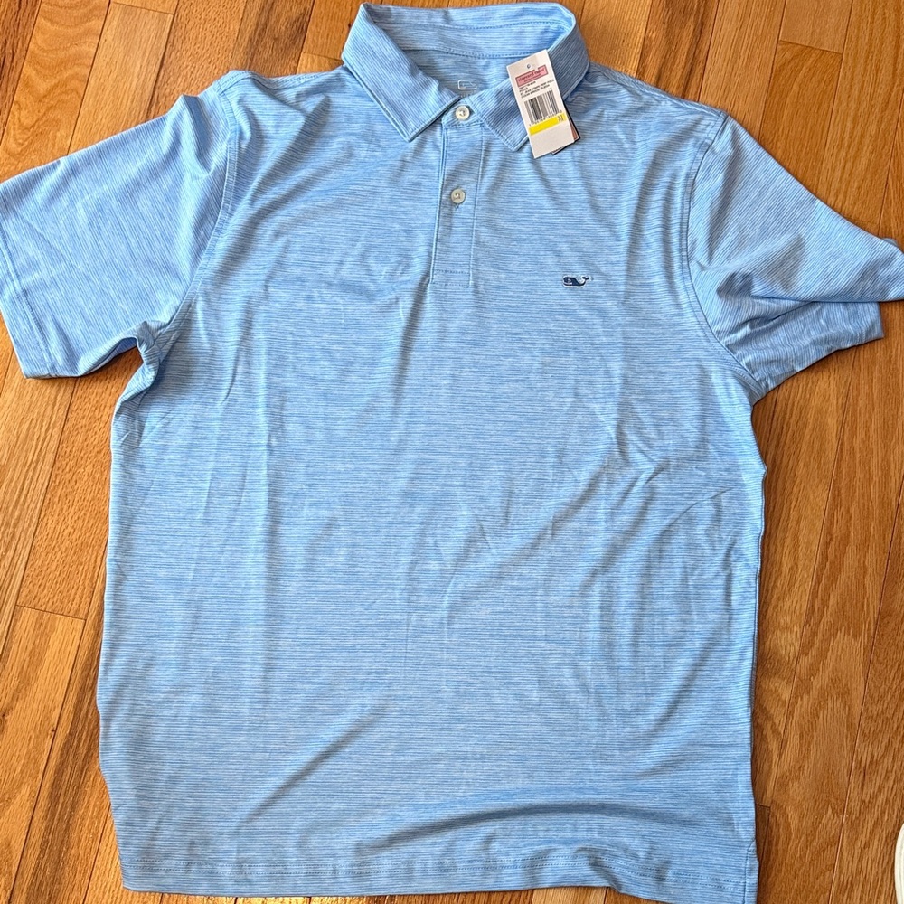 Vineyard Vines Sky Blue Polo Shirt